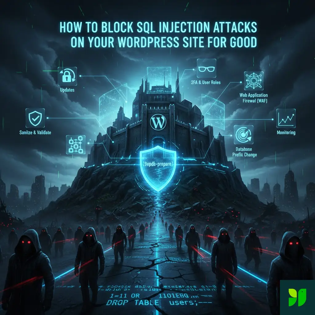 How to Block SQL Injection Attacks on Your WordPress Site for Good