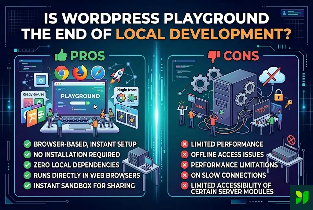 Is WordPress Playground the End of Local Development? Pros & Cons