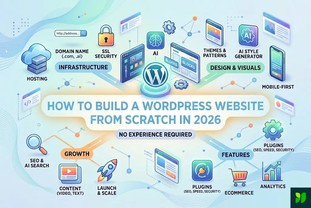 How to Build a WordPress Website from Scratch in 2026 (No Experience Required)