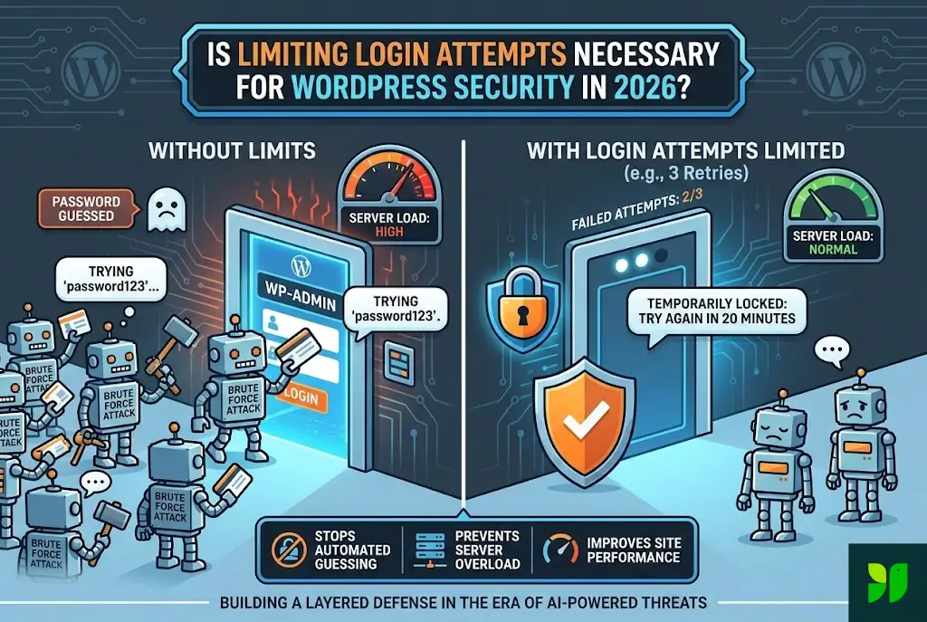 The Great Wall of WordPress: Is Limiting Login Attempts Still Necessary in 2026?